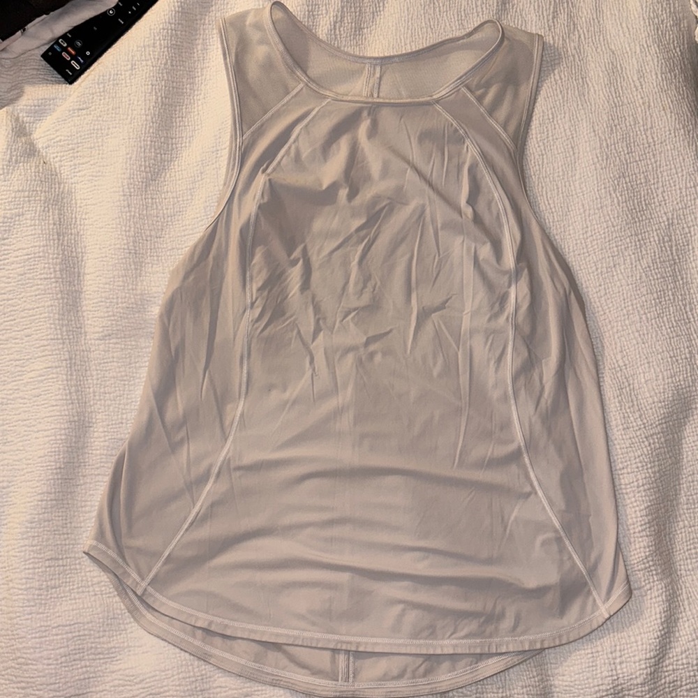 White Lululemon Tank top size 12